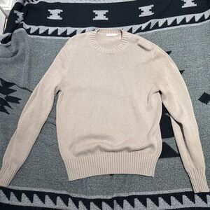 Suitsupply tan Crewneck Sweater size large